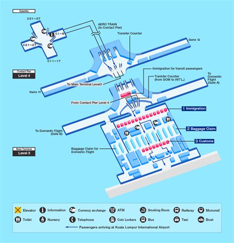 kuala lumpur international airport map